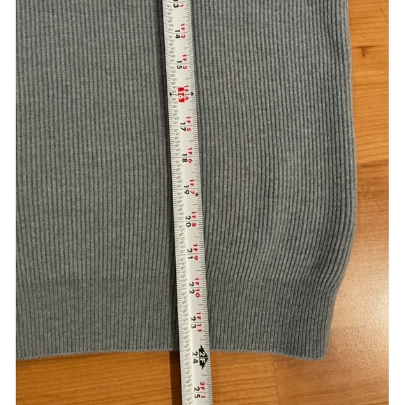 Brunello Cucinelli 100% Cashmere Blue Turtleneck Sweater sz Medium Italy Monili - Picture 13 of 13